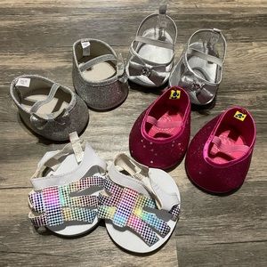 4pair of Build a Bear Shoes
